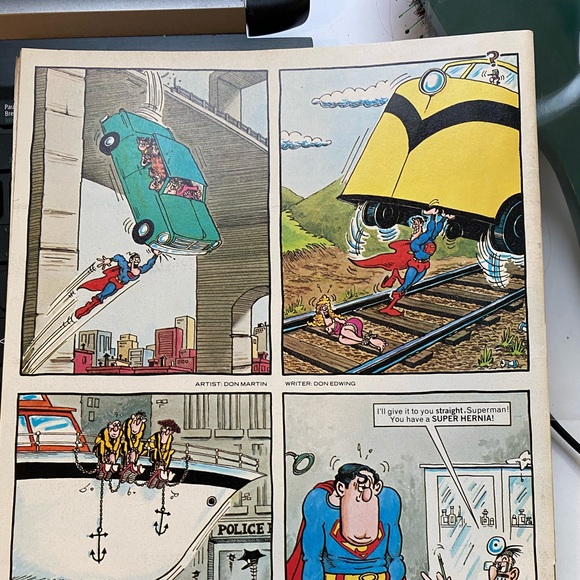 1979 July MAD Magazine No. 208 superman-Battlestar - Picture 3 of 7